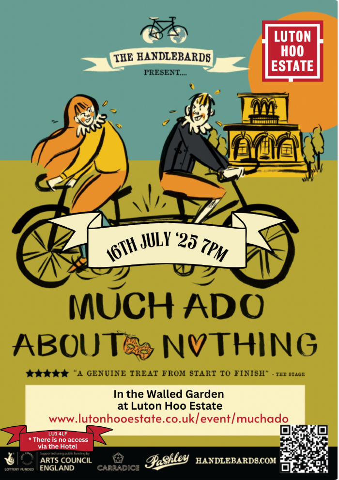 Handlebards present Much Ado About Nothing at the Walled Garden
