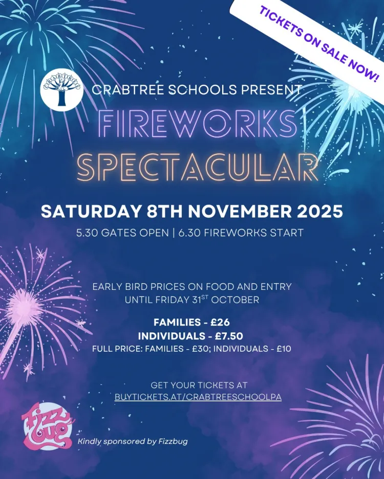 Crabtree Schools Fireworks Spectacular
