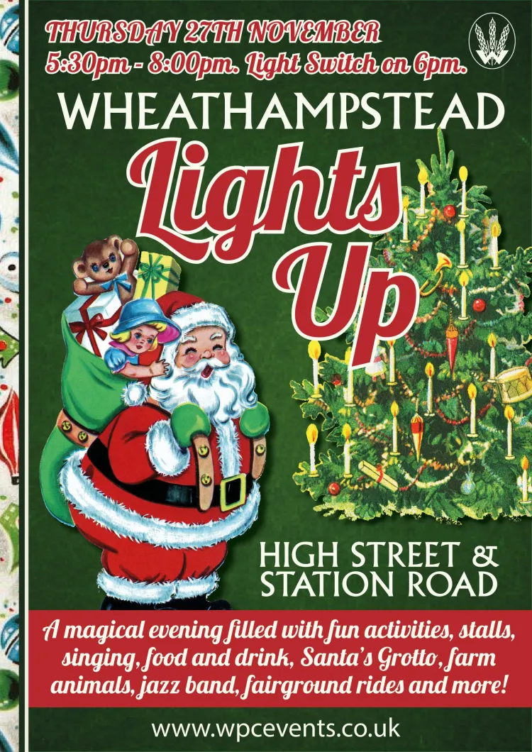 Wheathampstead Christmas Lights Up