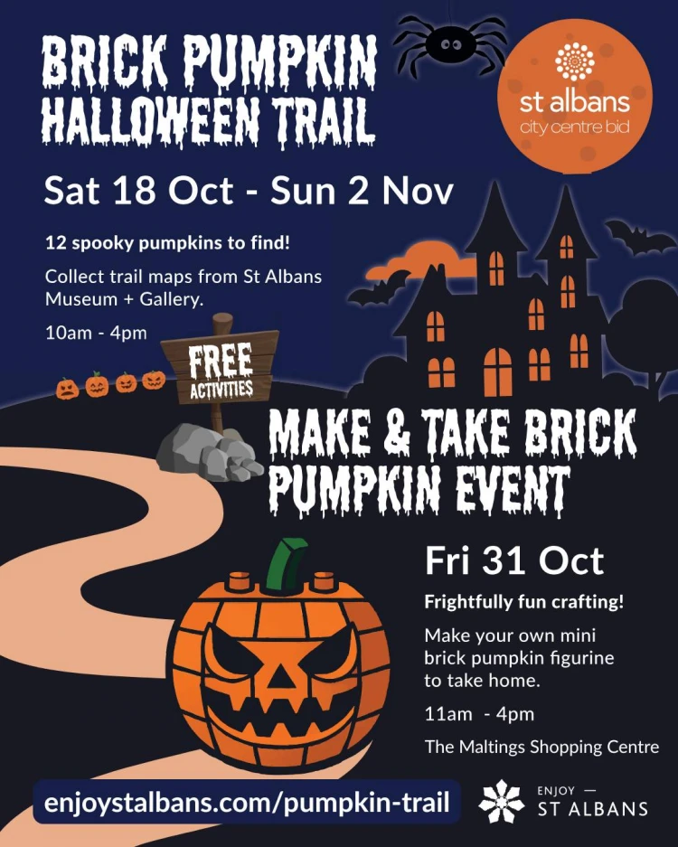 Make & Take Brick Pumpkin Event