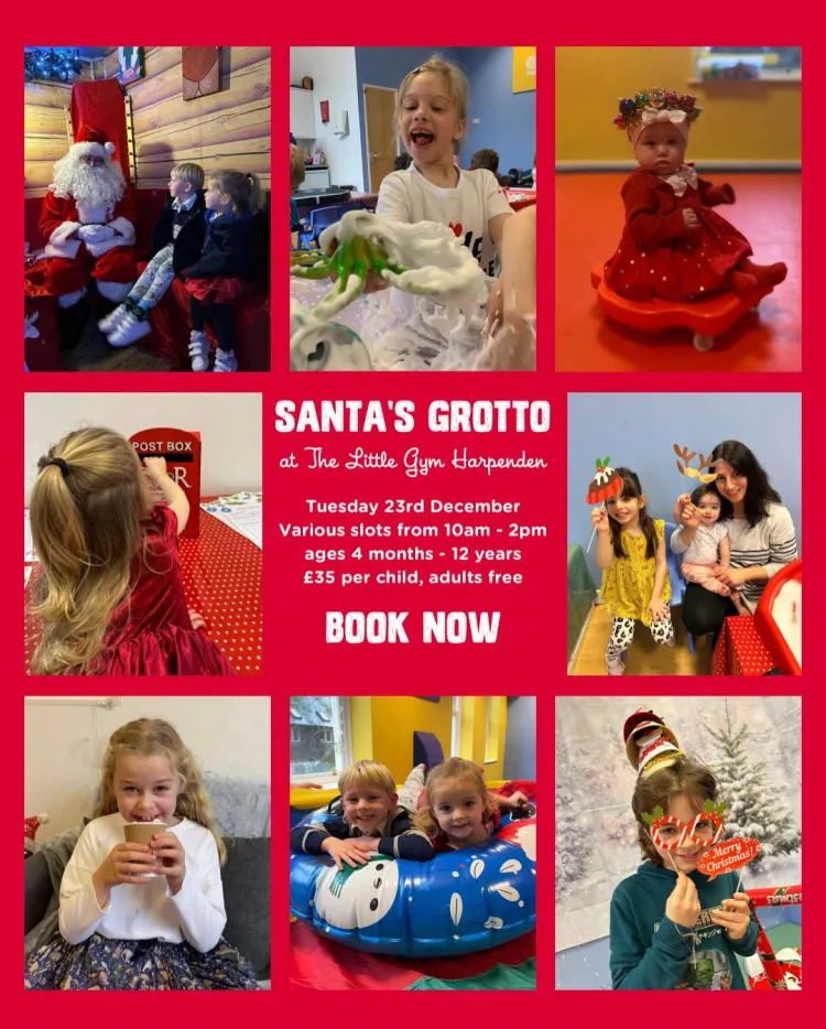 Santa's Grotto at The Little gym