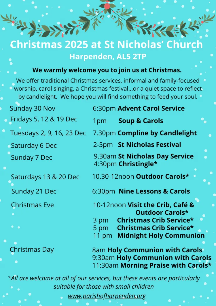 Outdoor Carols at St Nicholas Church