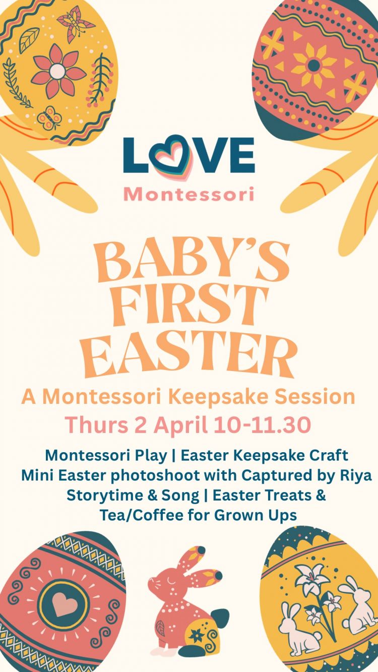 Baby's First Easter - A Montessori Keepsake Session