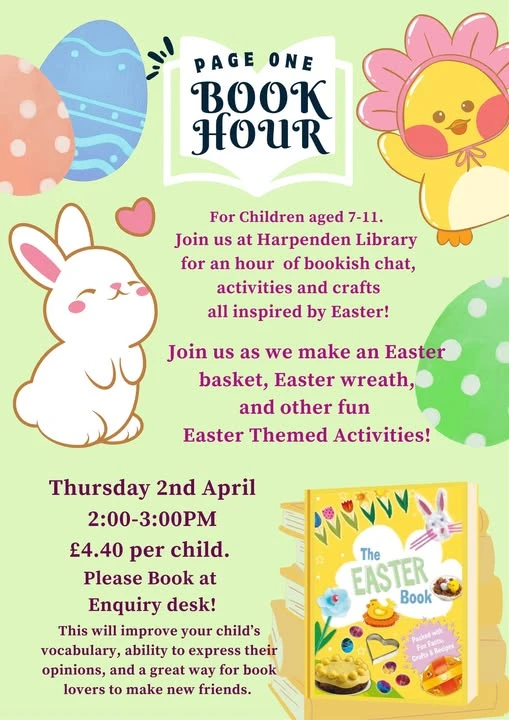 Page One Book Hour - Easter