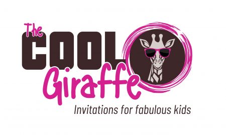 The Cool Giraffe - Party Invitations logo
